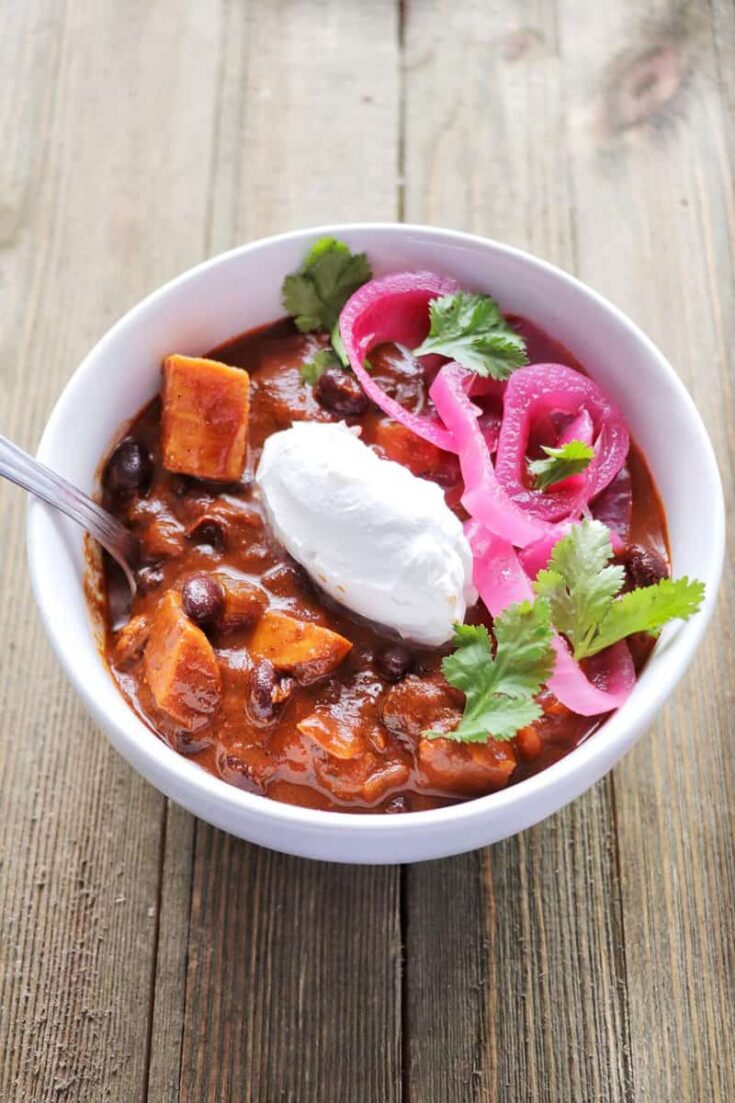 Image for Ancho Sweet Potato Black Bean Chili