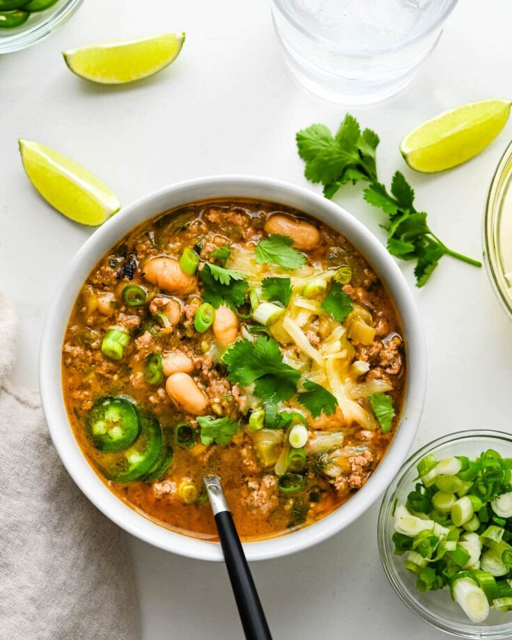 Image for Tomatillo Turkey Chili