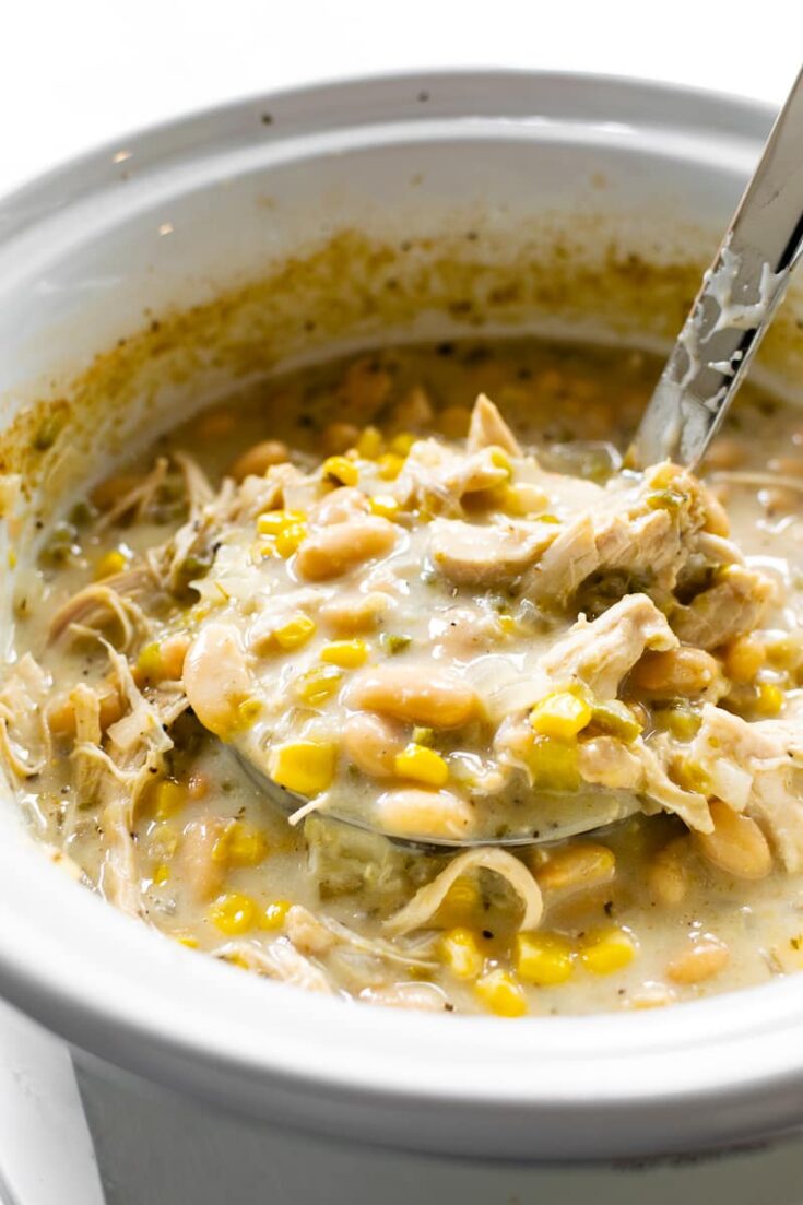 Image for Simple Slow Cooker Verde Chicken Chili