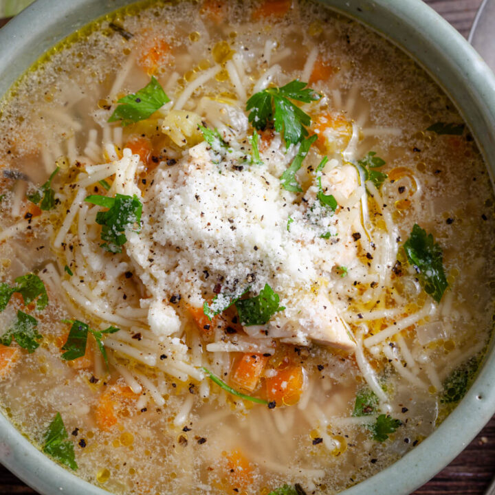 San Marino Chicken Fideo Soup