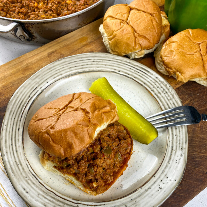 Easy Homemade Sloppy Joes