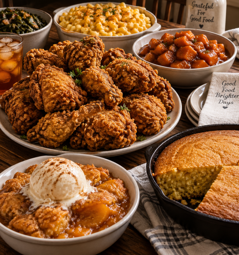 Sunday Soul Food Dinner: A Full Menu