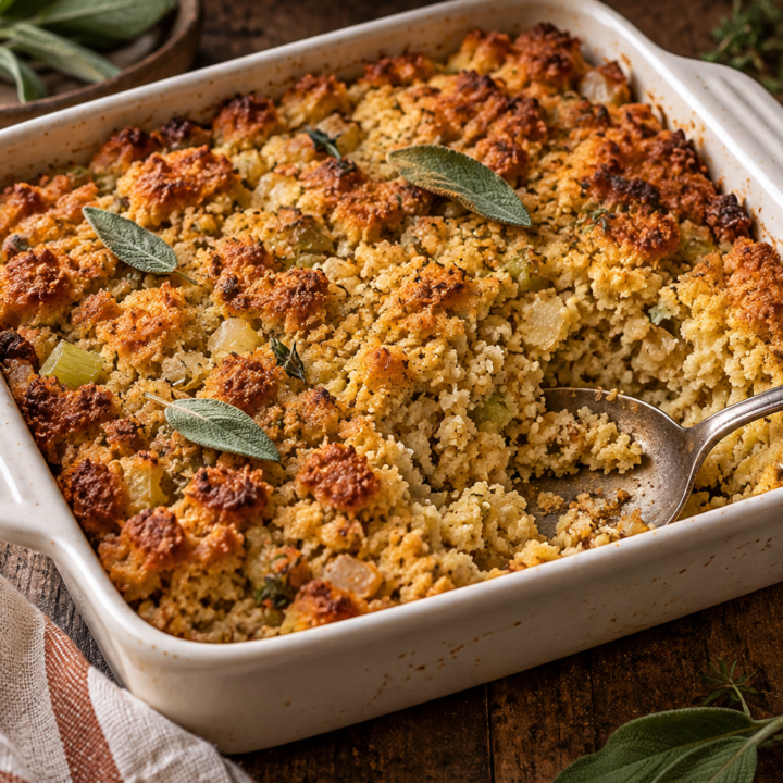 Southern Cornbread Dressing (UK Kitchen Recipe)